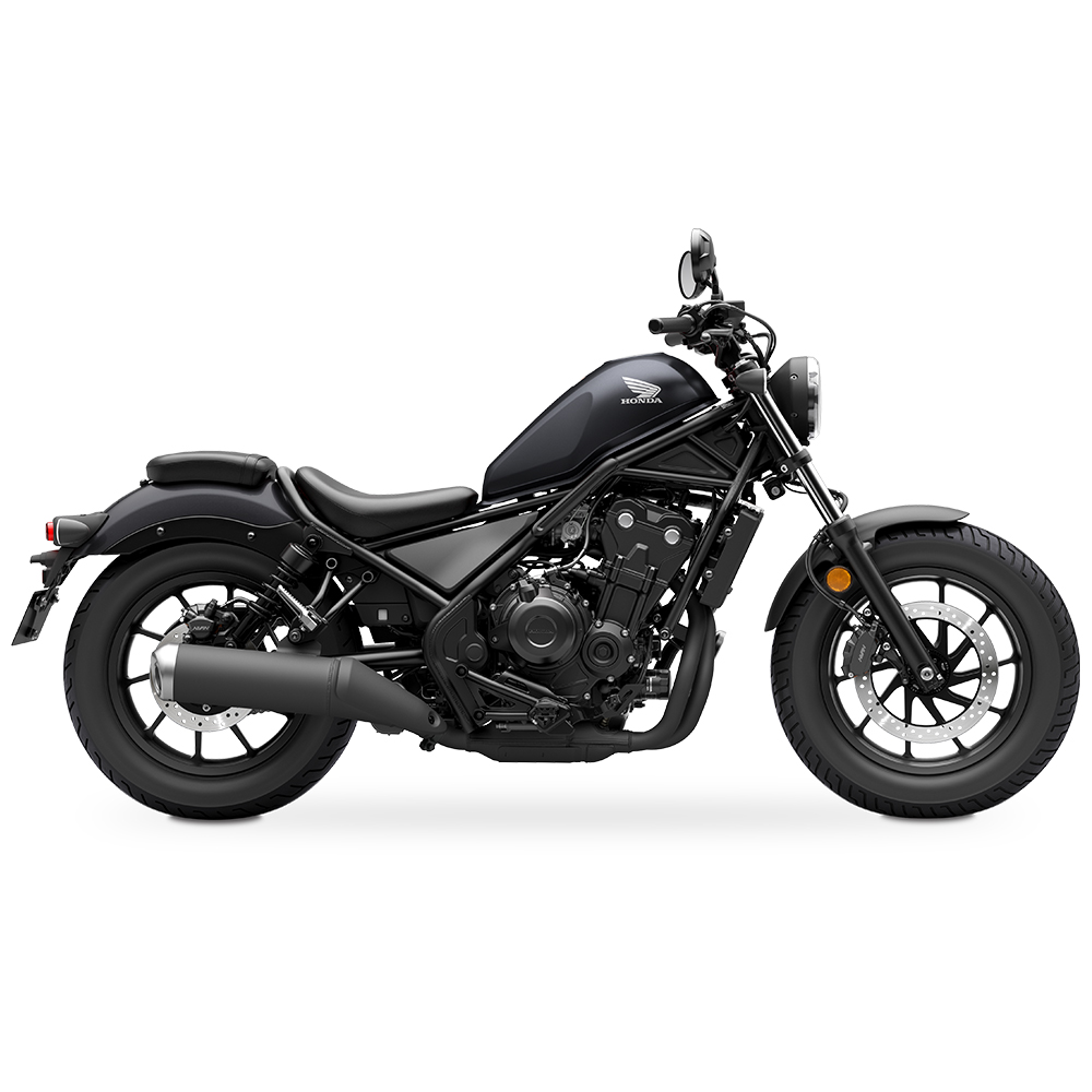 Close Motorcycles - HONDA CMX500 MATT GUNPOWDER BLACK METALLLIC MY2023